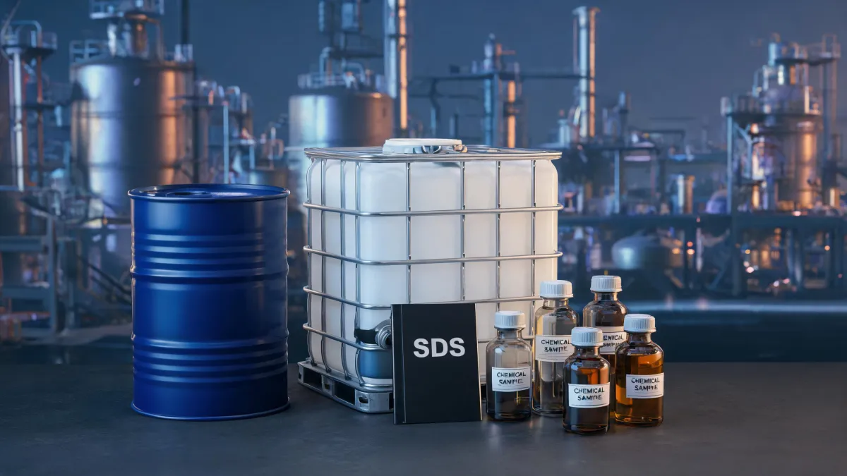 Industrial chemical portfolio samples